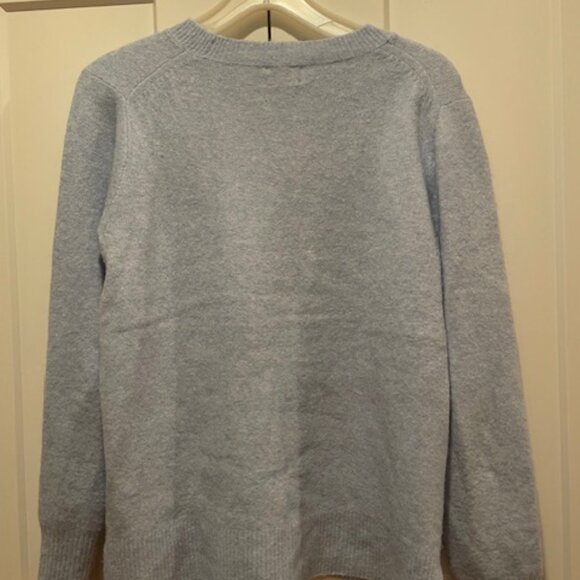 J. Crew Light Blue Crew Neck Sweater - Picture 3 of 3